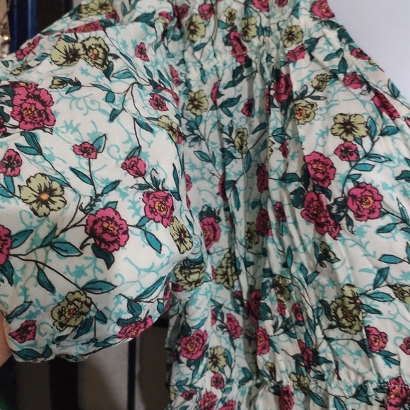 NWT Dear John Puff Sleeve Blouse sz XL - Picture 5 of 7